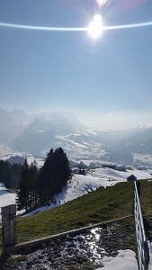 Die Aussicht in den Alpstein 