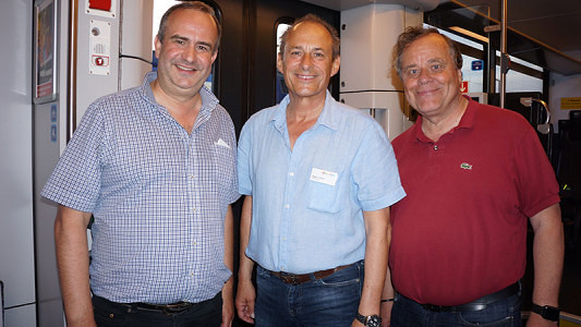 v.l.n.r. Daniel Felix, Eugen Vogler, Werner Fritschi